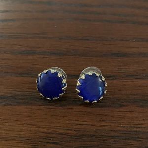 Royal blue earrings